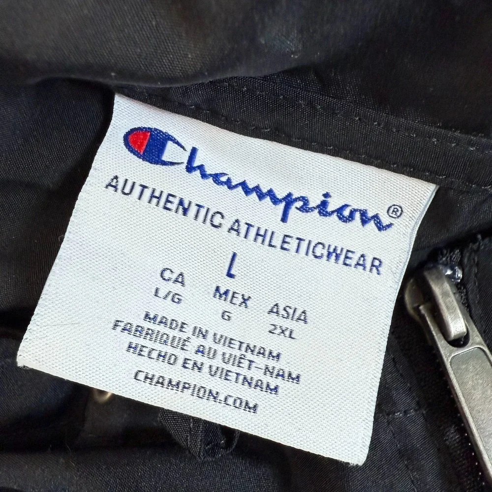 UCF Knights Champion Adults Black Windbreaker Hooded Jacket NBL Sports - Large - Picture 8 of 13